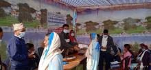 महिला स्वास्थय स्वयम सेविका लाई सम्मान कार्यक्रम ।