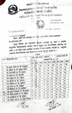 शैक्षक बर्ष आधारभूत तह कक्षा ८ को नतिजा प्रकाशन सम्बन्धमा । 